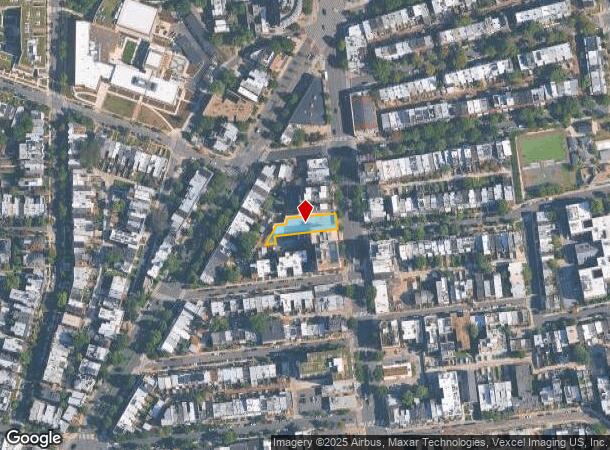  3614 Georgia Ave Nw, Washington, DC Parcel Map