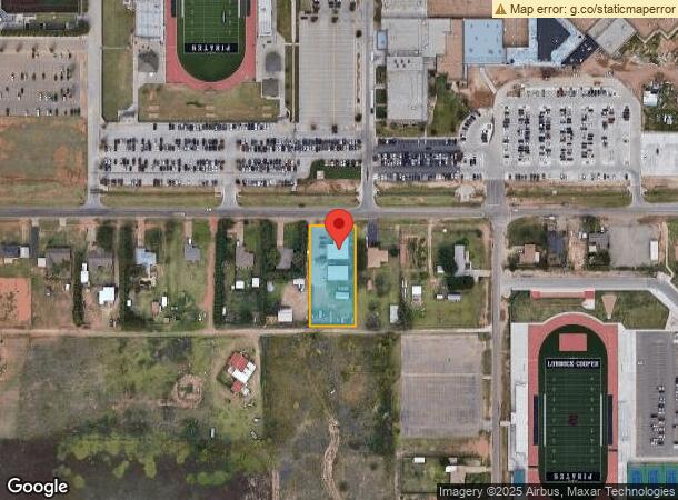  1109 Woodrow Rd, Lubbock, TX Parcel Map