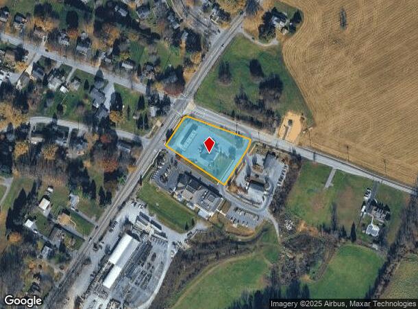 1025 Middletown Rd, Hummelstown, PA Parcel Map