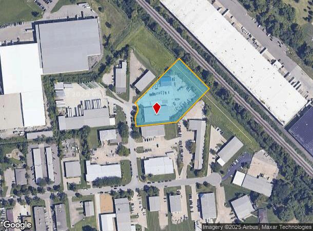  9814 Harwood Ct, West Chester, OH Parcel Map