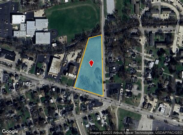  544 E Main St, Ashland, OH Parcel Map