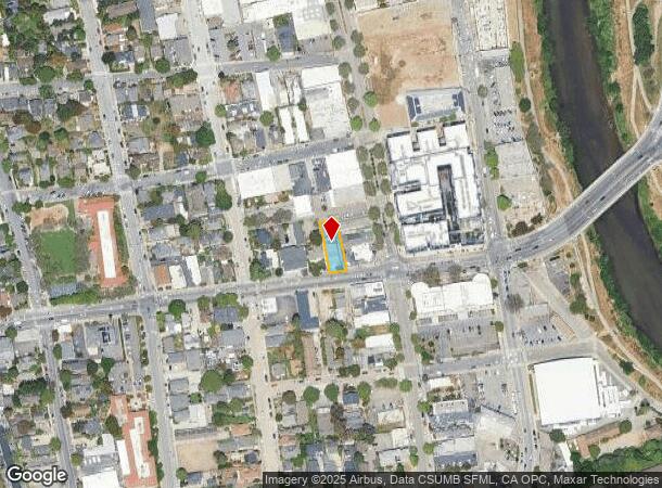 214 Laurel St, Santa Cruz, CA Parcel Map