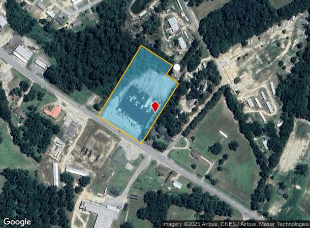 1113 S Main St, Sylvania, GA Parcel Map