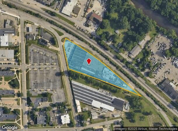  725 N Huron St, Ypsilanti, MI Parcel Map