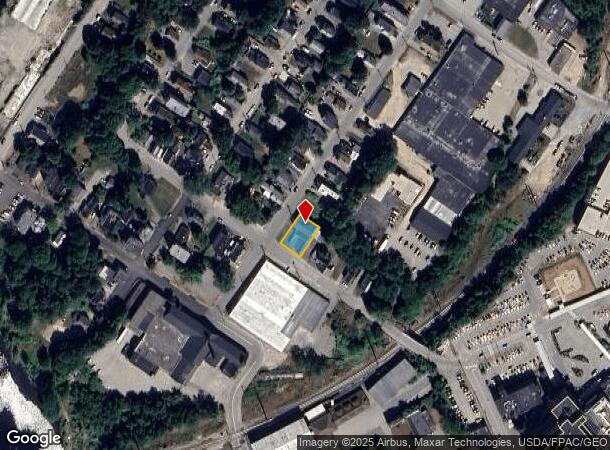 25 Bridge St, Lewiston, ME Parcel Map