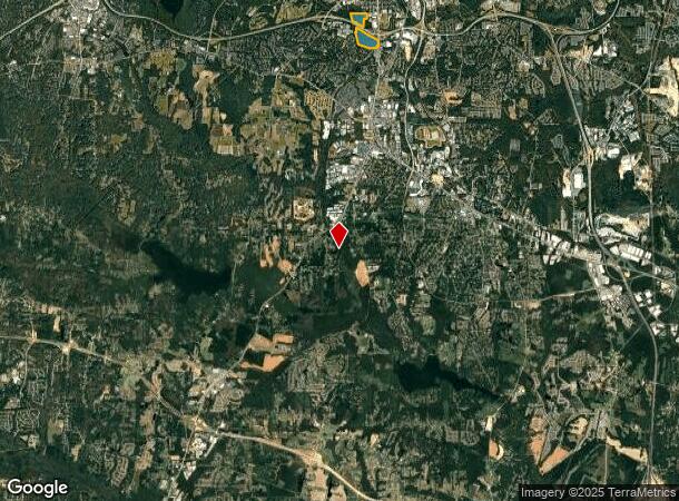  2400 S Saunders St, Raleigh, NC Parcel Map