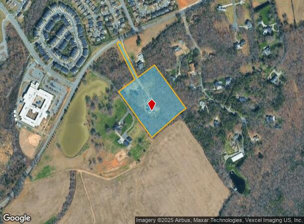  9375 Harris Rd, Concord, NC Parcel Map