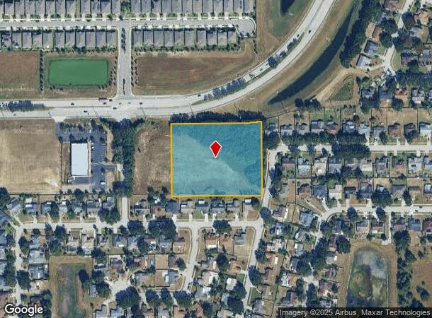 1891 E Silver Star Rd, Ocoee, FL Parcel Map