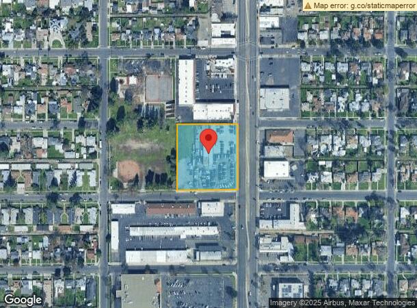  2627 N Blackstone Ave, Fresno, CA Parcel Map