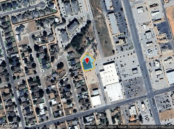 1215 Nw 1St Pl, Andrews, TX Parcel Map
