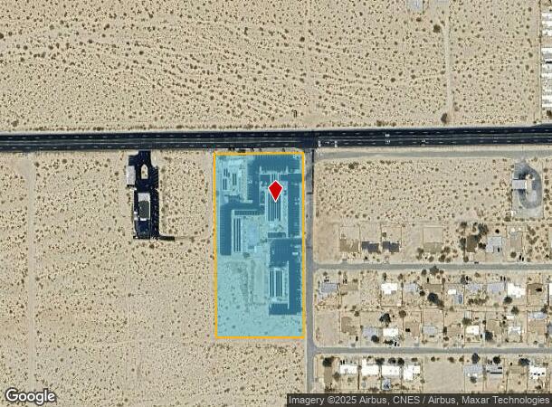 71487 29 Palms Hwy, Twentynine Palms, CA Parcel Map