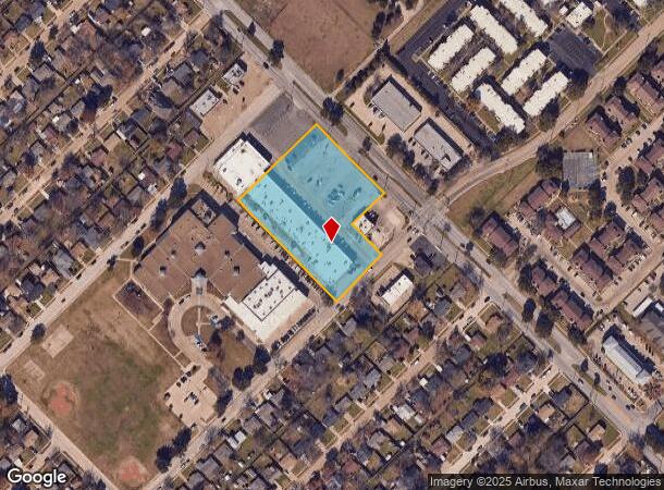 1805 N Galloway Ave, Mesquite, TX Parcel Map