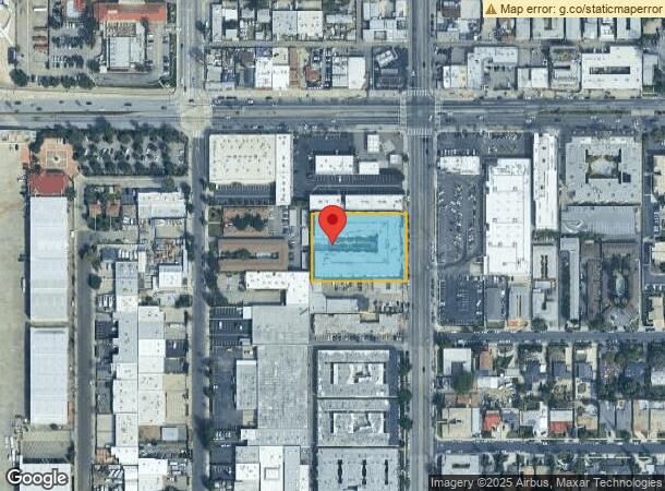  7121 Woodley Ave, Van Nuys, CA Parcel Map