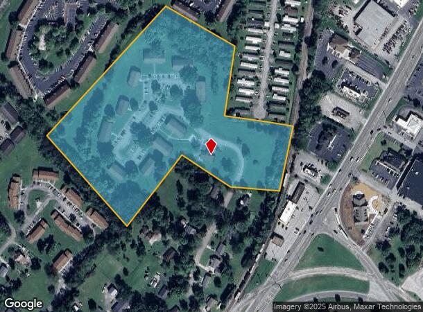 1200 Fowler Ln, Clinton, TN Parcel Map