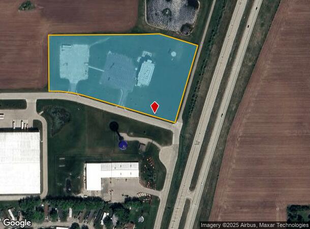  100 Tower Dr, Beaver Dam, WI Parcel Map