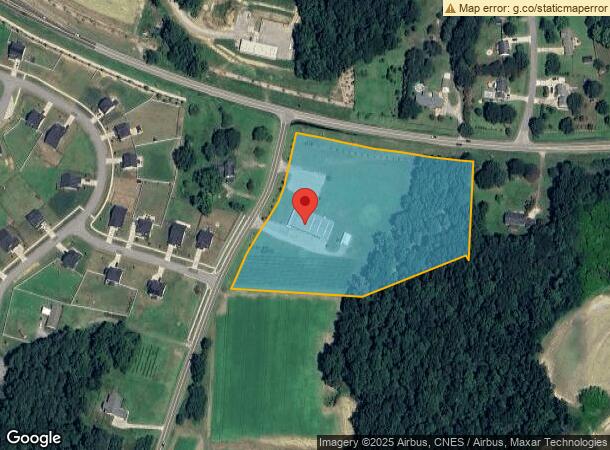  3390 John Adams Rd, Willow Spring, NC Parcel Map