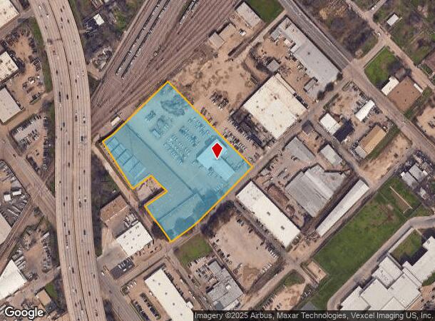  2601 Logan St, Dallas, TX Parcel Map