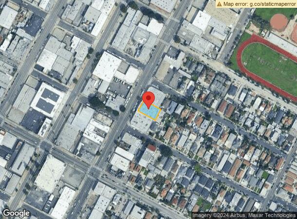  2410 S Main St, Los Angeles, CA Parcel Map