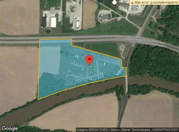  23601 State Highway 93, West Lafayette, OH Parcel Map