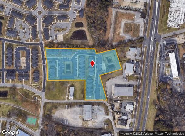  604 Volunteer Dr, Fayetteville, NC Parcel Map