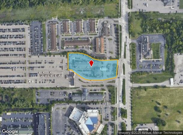 7680 Merriman Rd, Romulus, MI Parcel Map