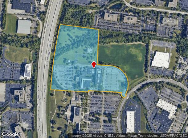 5200 Blazer Pky, Dublin, OH Parcel Map