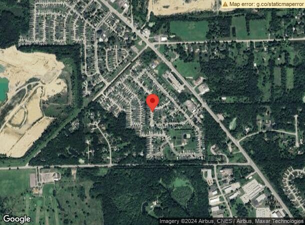  10010 Hutchinson Dr, Davisburg, MI Parcel Map