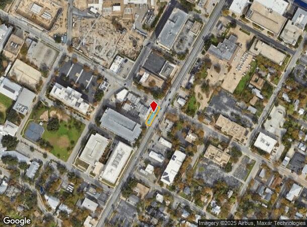  1001 W 34Th St, Austin, TX Parcel Map
