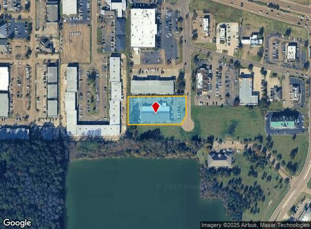 1010 Lakeland Square Ext, Flowood, MS Parcel Map