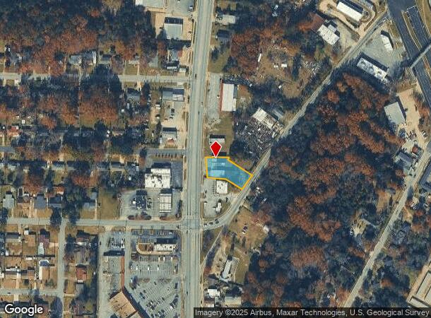  1706 S Lumpkin Rd, Columbus, GA Parcel Map