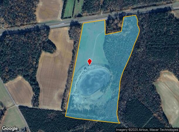 16388 Southampton Pky, Capron, VA Parcel Map