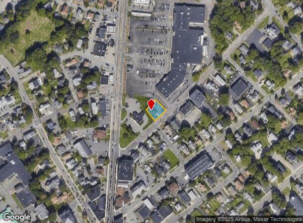  34 Monk St, Stoughton, MA Parcel Map