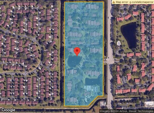  9866 Viburnum Tree Dr, Boynton Beach, FL Parcel Map