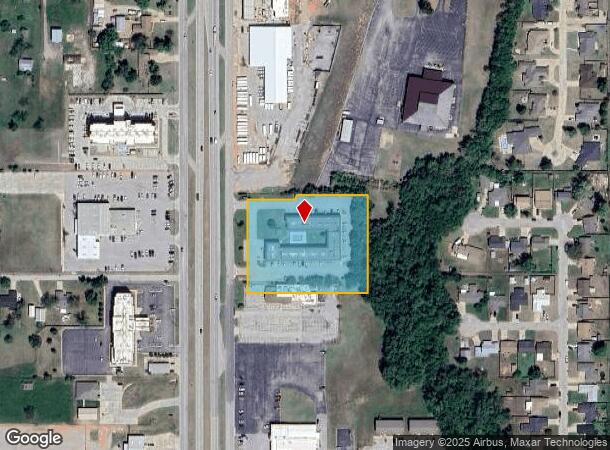 2901 S 4Th St, Chickasha, OK Parcel Map