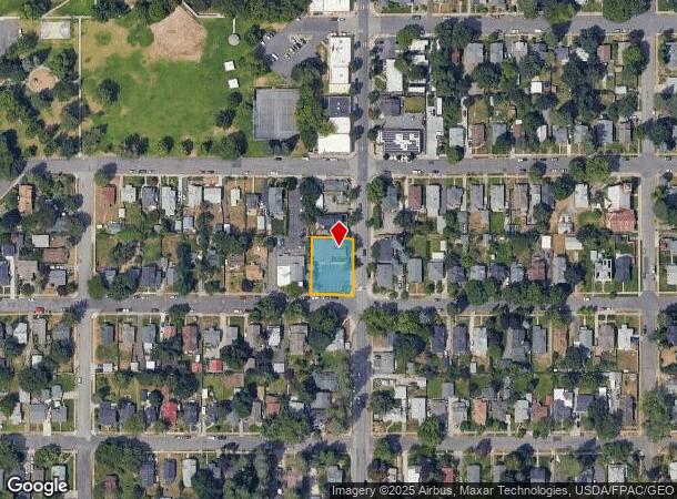  1118 S Perry St, Spokane, WA Parcel Map