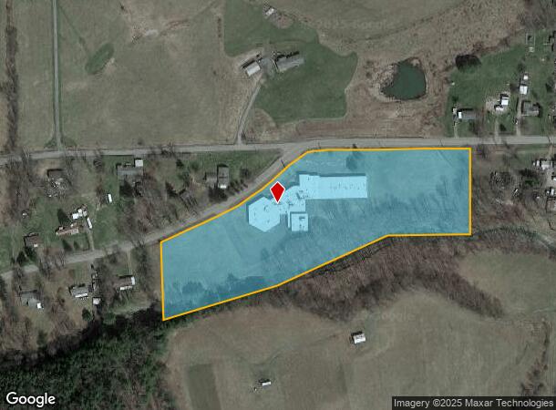 5252 Monkey Run Rd, Gillett, PA Parcel Map