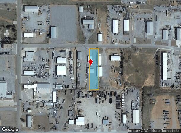  1625 E Loomis Rd, Weatherford, OK Parcel Map