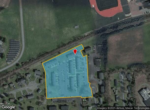 Homestead Rd, Cortland, NY Parcel Map