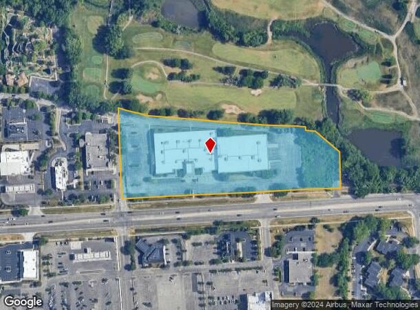  2500 W Golf Rd, Hoffman Estates, IL Parcel Map