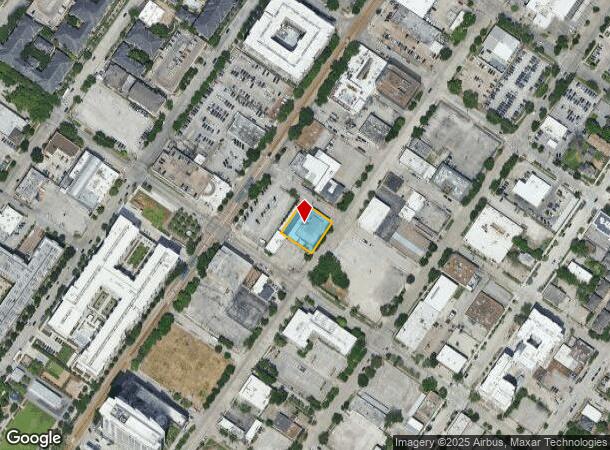  2500 Fannin St, Houston, TX Parcel Map