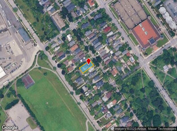  698 Columbus Pky, Buffalo, NY Parcel Map