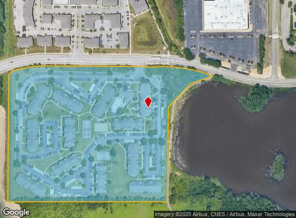  2101 Cumberland Ave, West Lafayette, IN Parcel Map