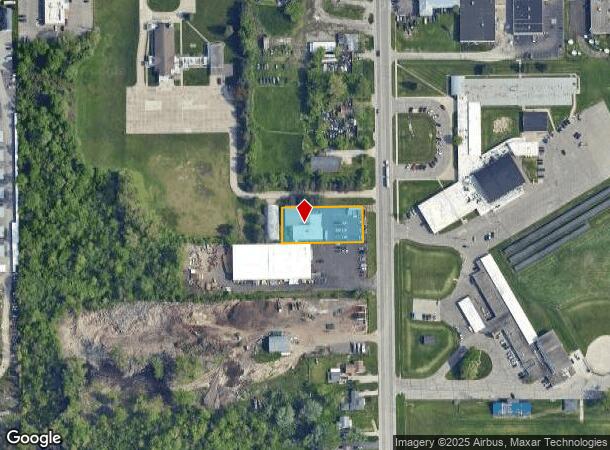  3449 N Jennings Rd, Flint, MI Parcel Map