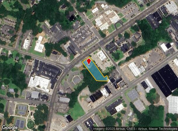  611 Carthage St, Sanford, NC Parcel Map