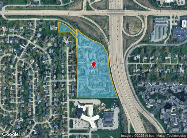 5421 Calder Way, Indianapolis, IN Parcel Map