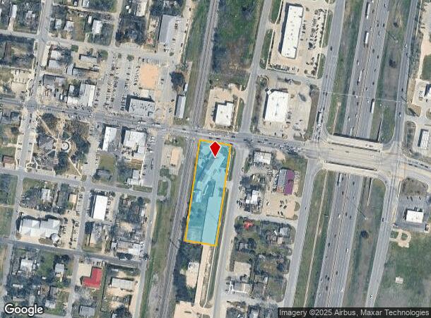 107 E Center St, Kyle, TX Parcel Map