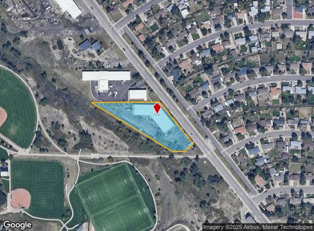747 S Gilbert St, Castle Rock, CO Parcel Map