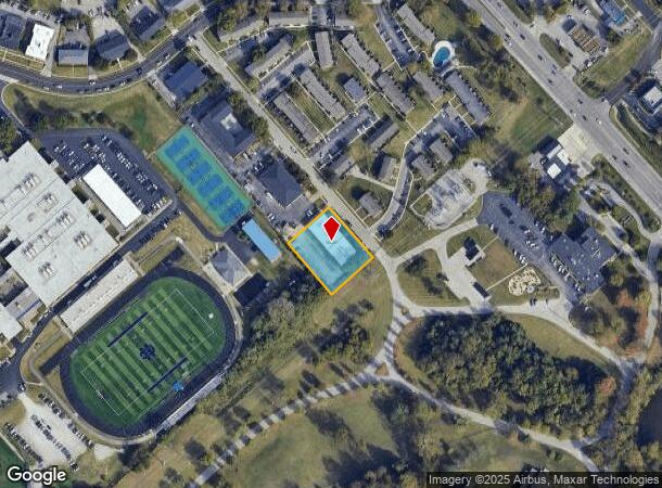  2256 Dinsmore Dr, Lexington, KY Parcel Map