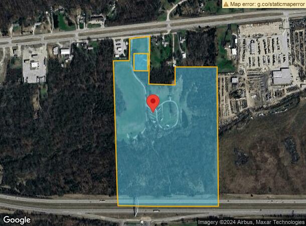  9388 Old National Rd S, New Paris, OH Parcel Map