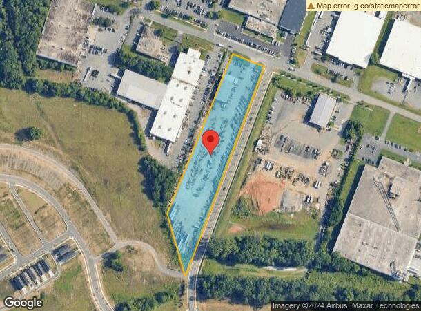  10256 Industrial Dr, Pineville, NC Parcel Map